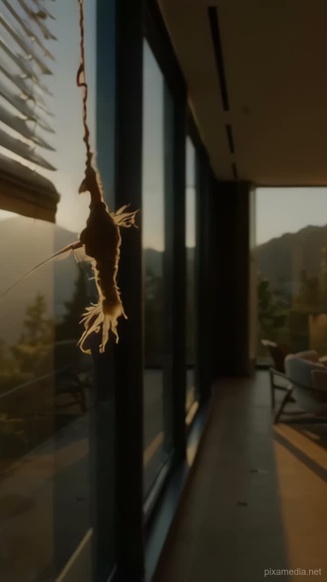 Frayed Cord in Golden Light - Real Estate AI stock